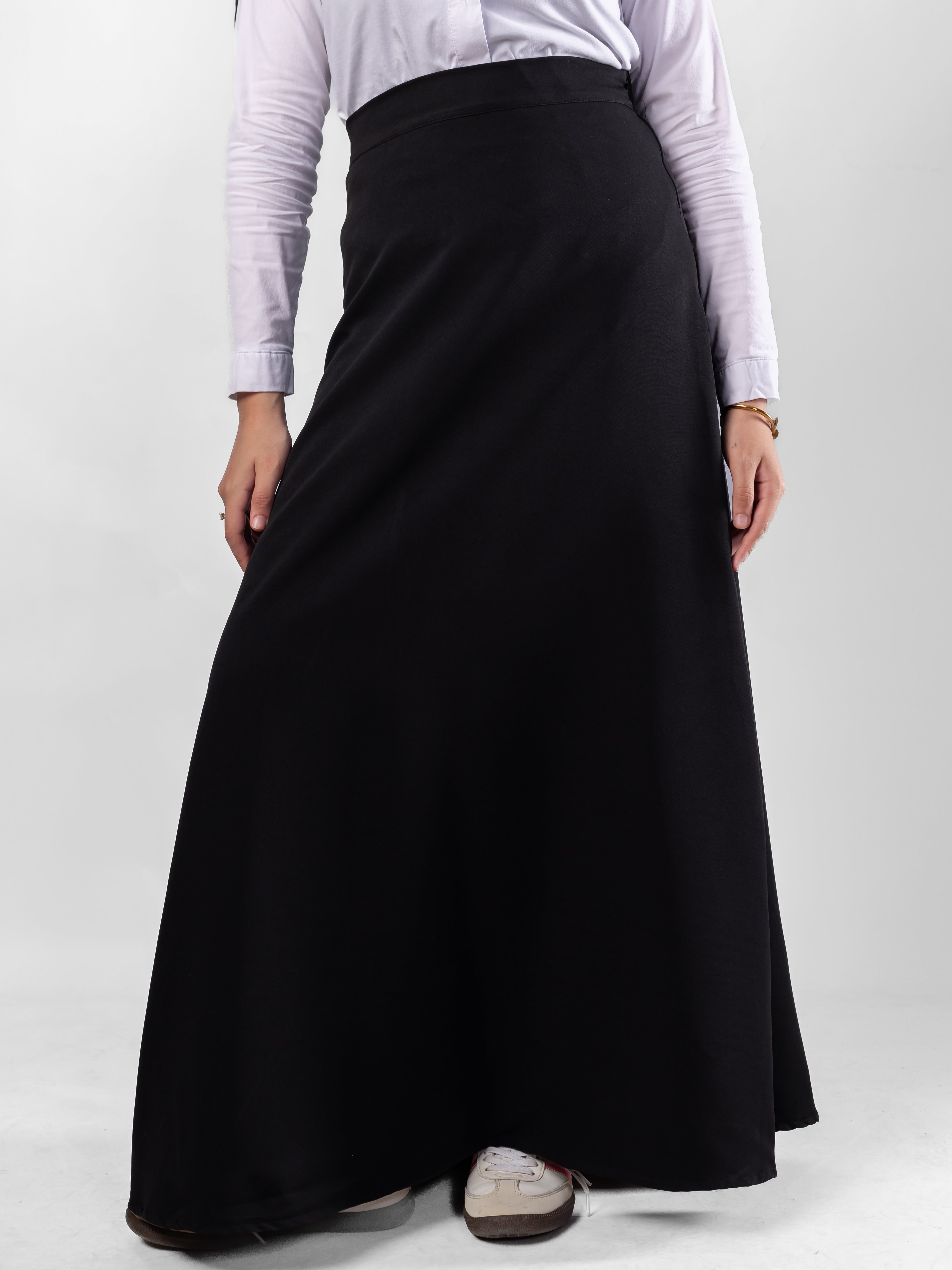 A line Black Skirt