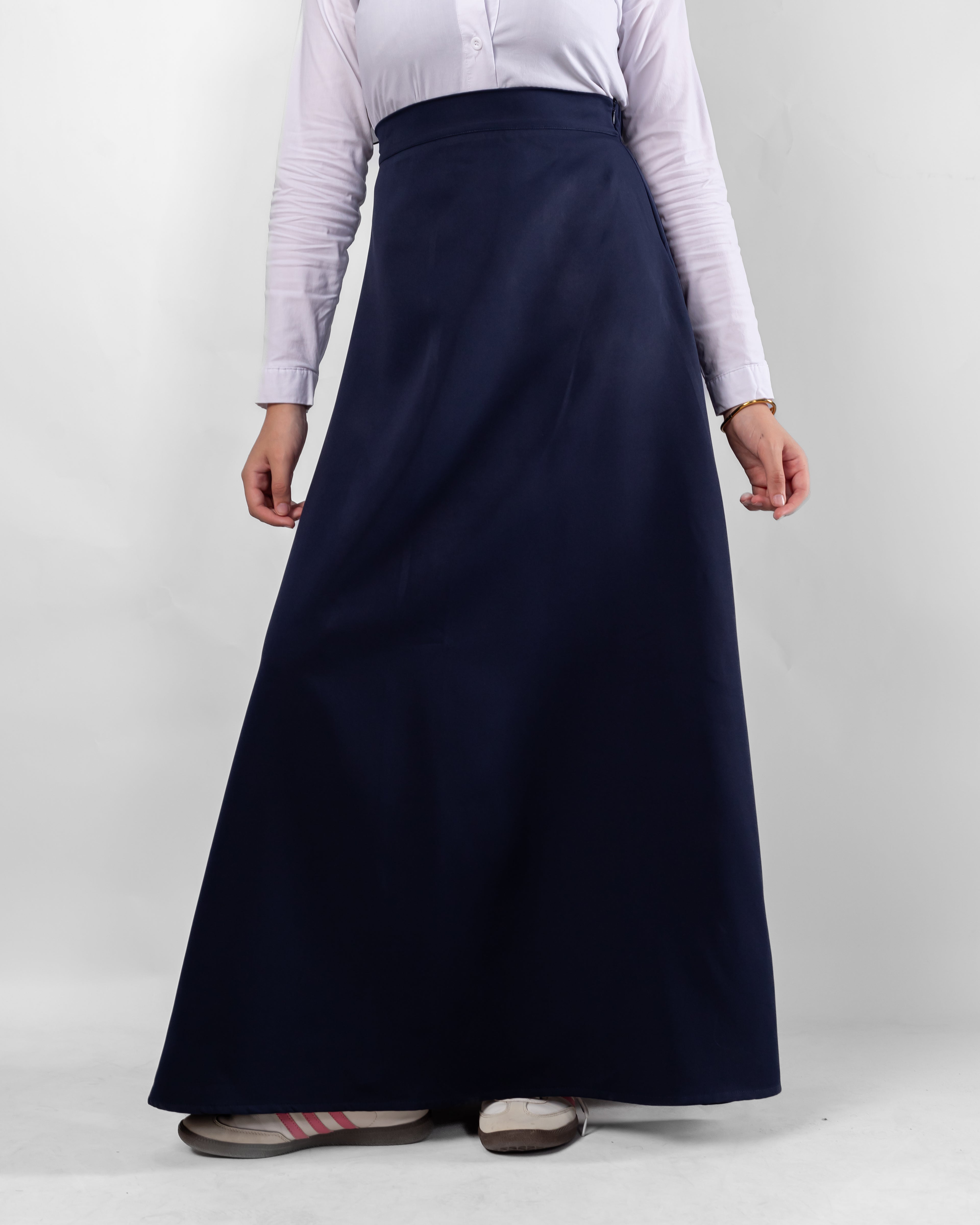Steel Blue Skirt