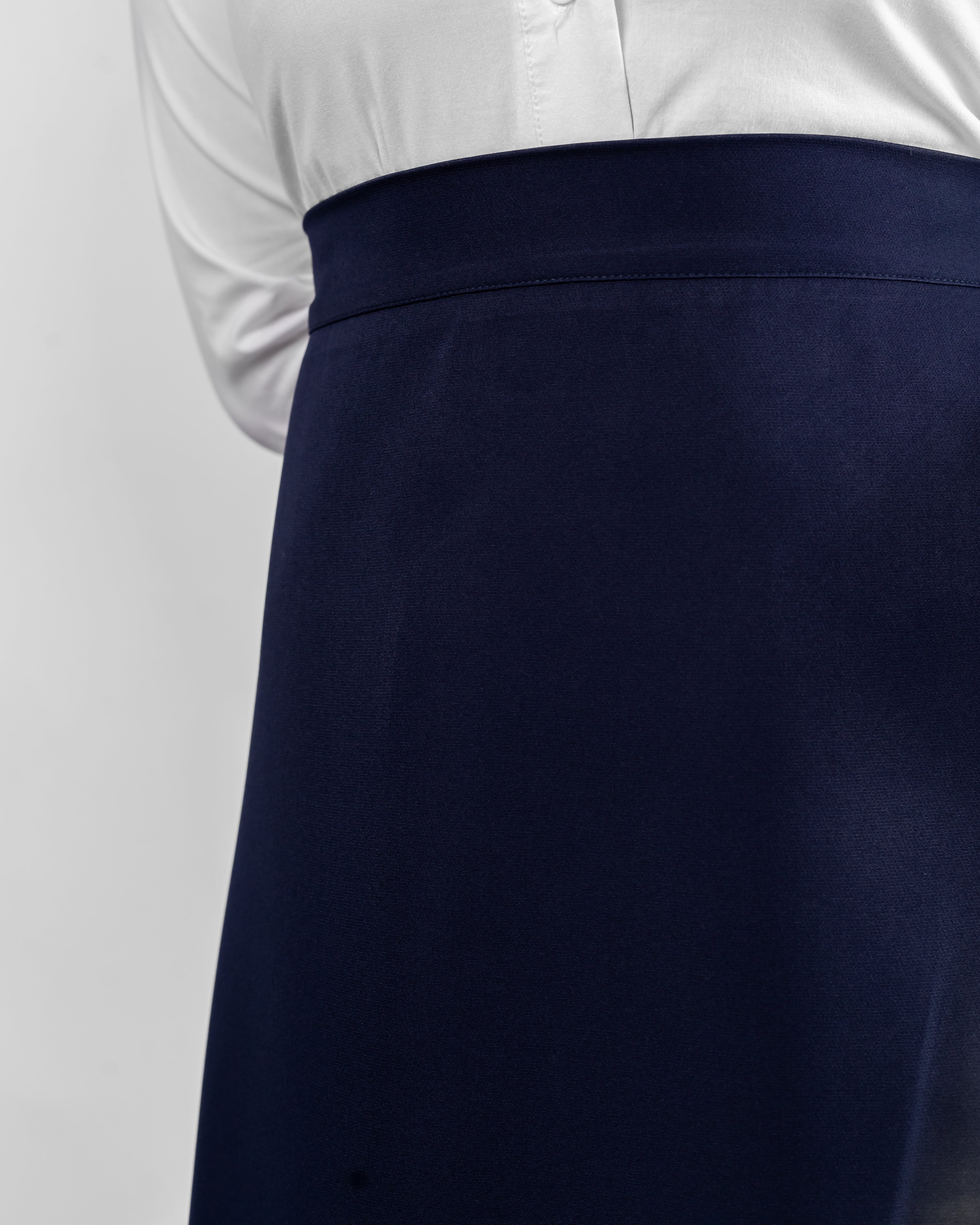 Steel Blue Skirt