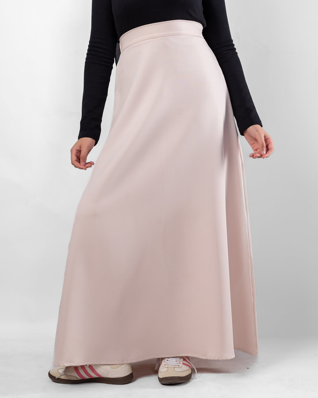 A line Beige Skirt