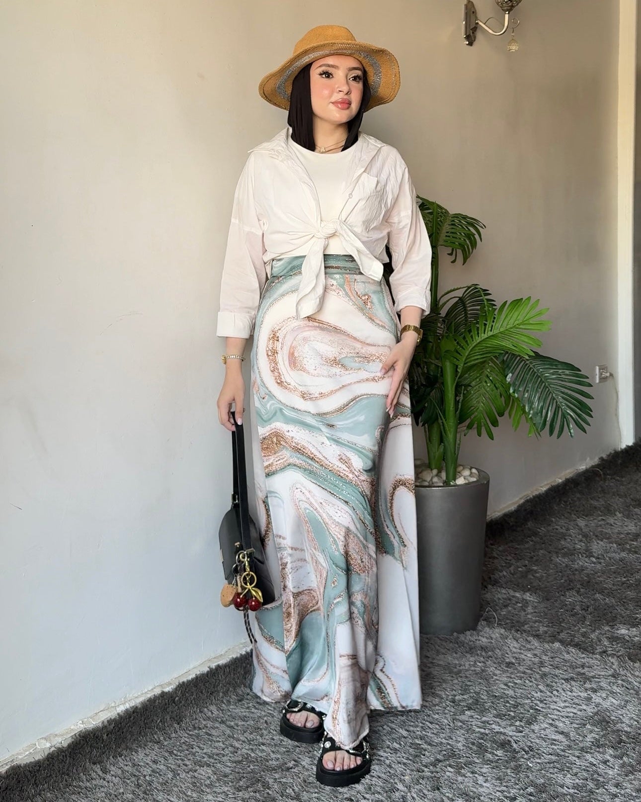 Marble skirt