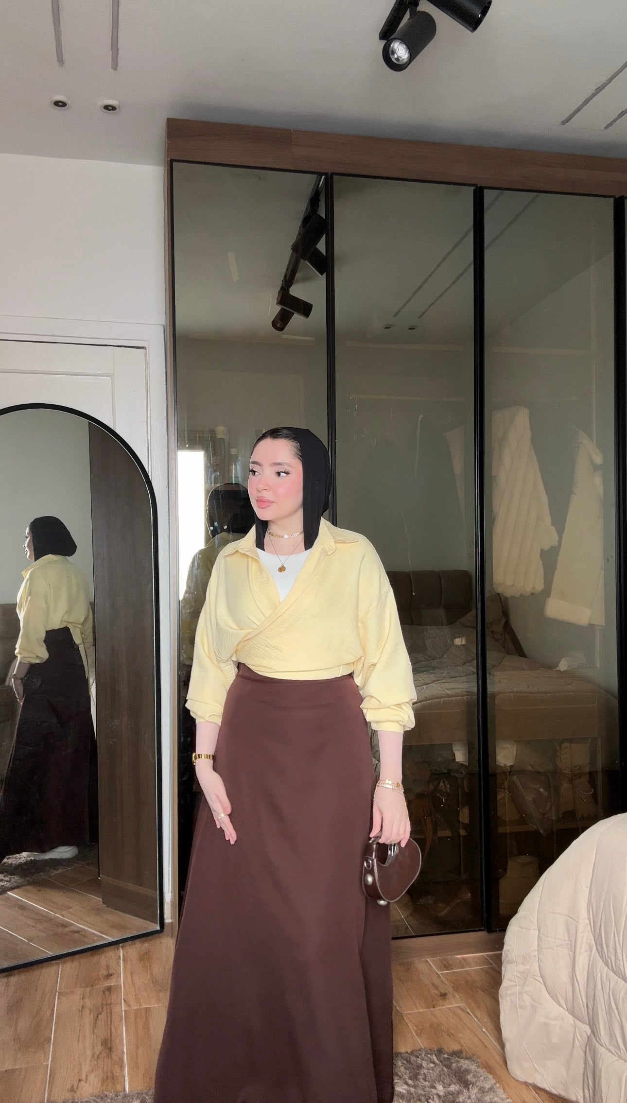 Brown Skirt