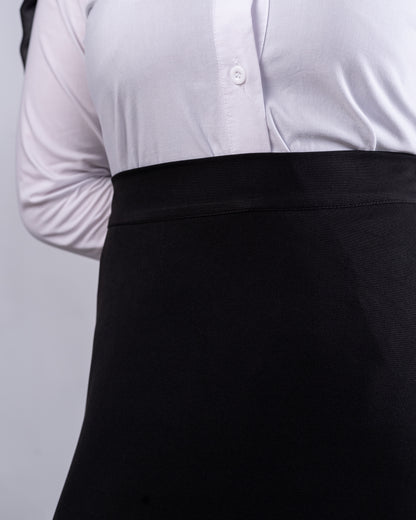 A line Black Skirt