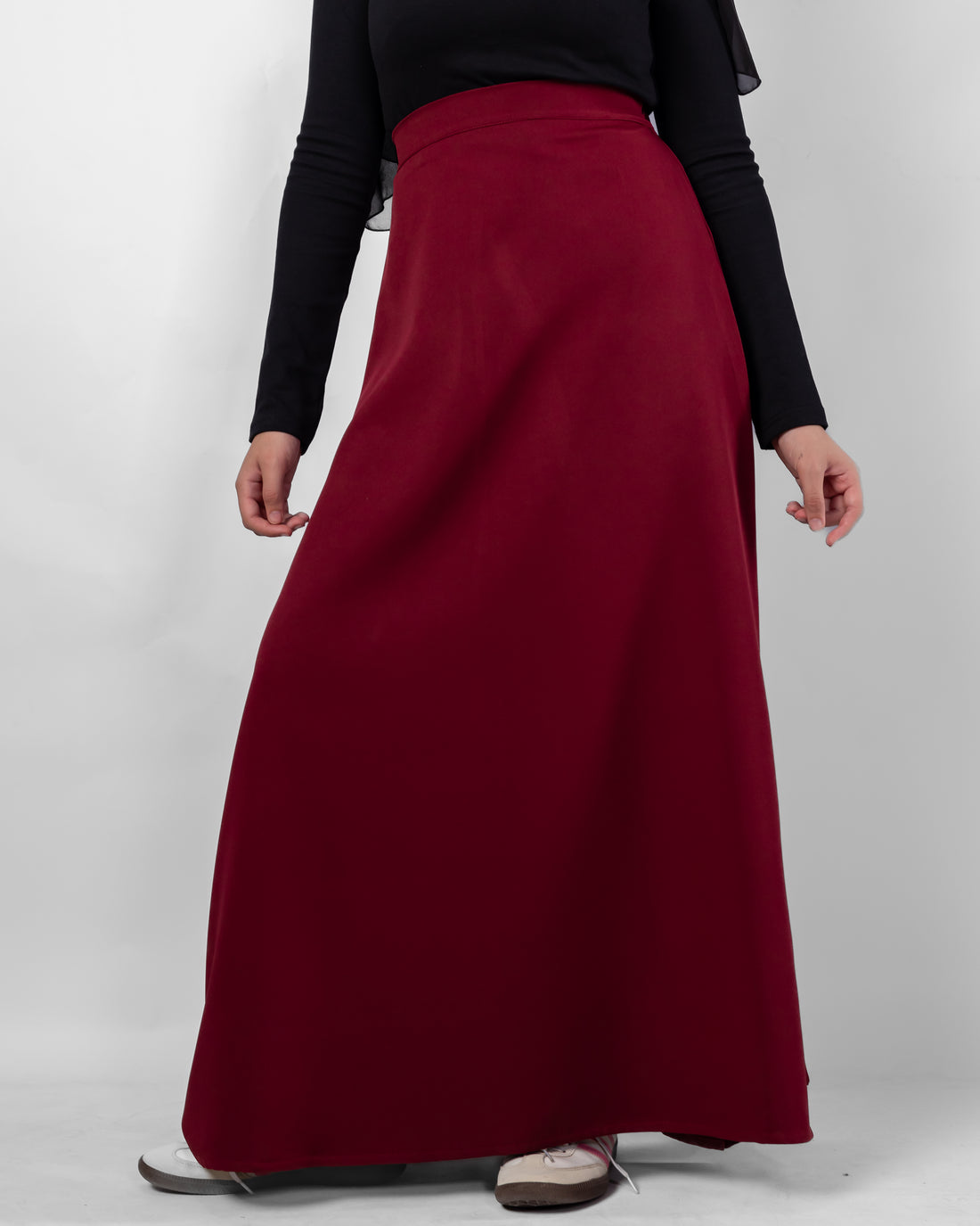 Burgundy Skirt