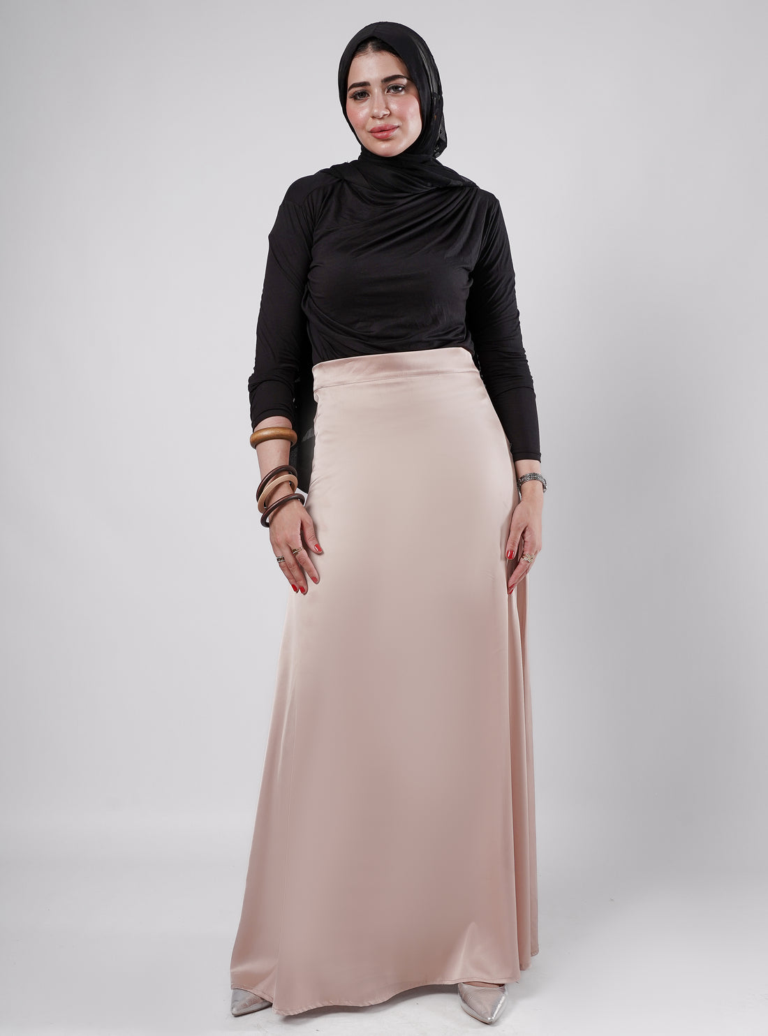Sundus — Satin Skirt