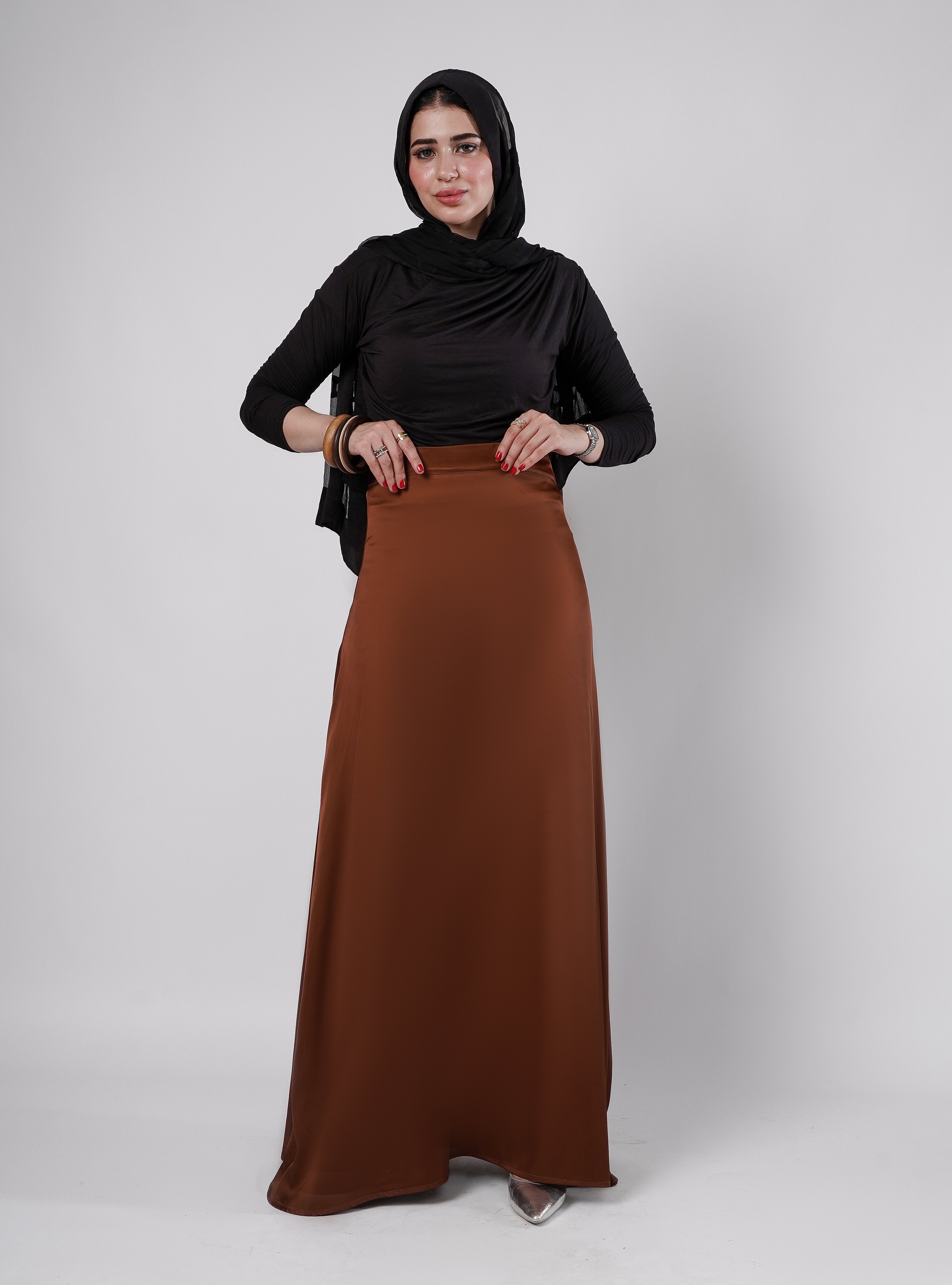 Sundus — Satin Skirt