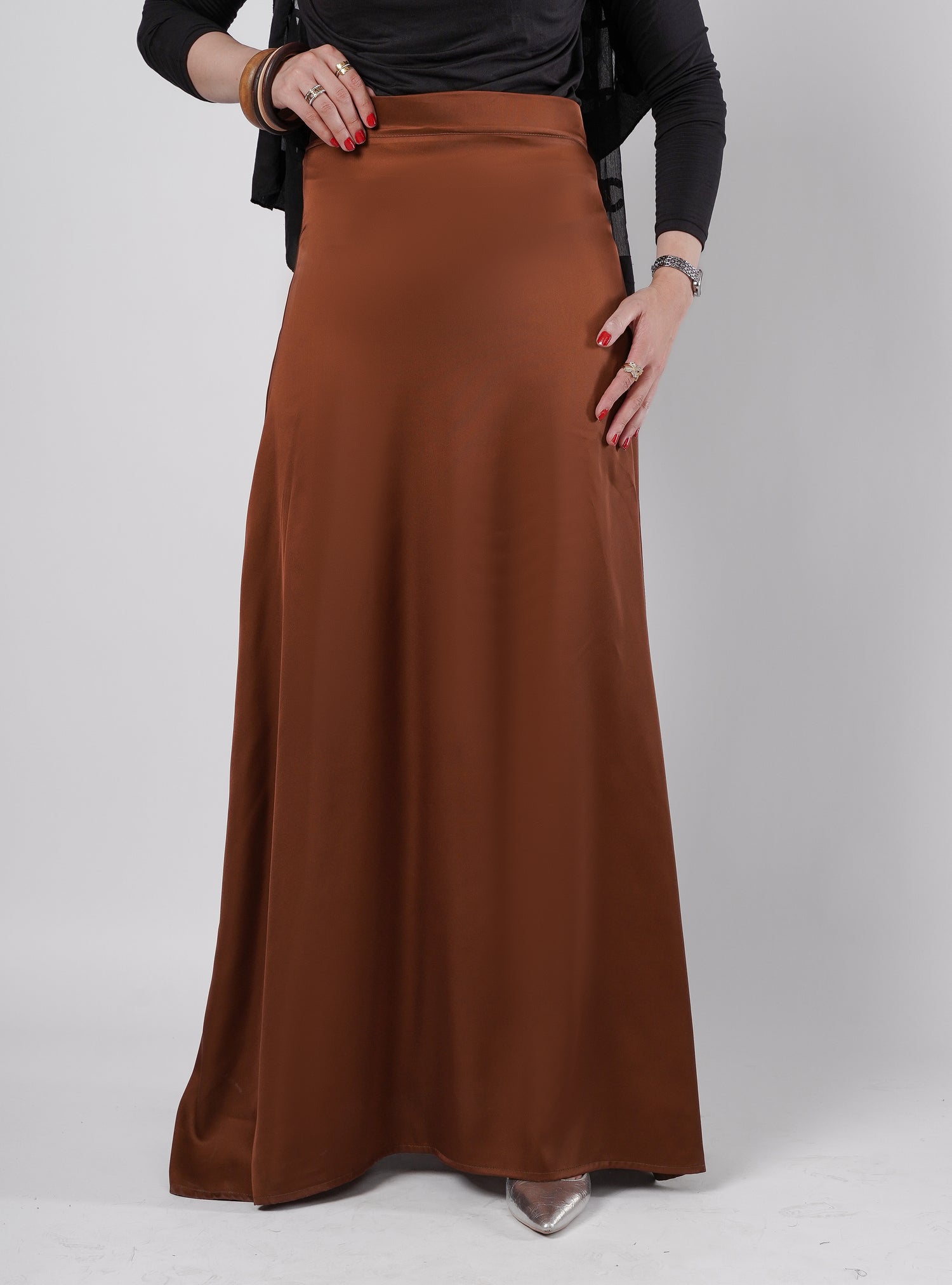 Sundus — Satin Skirt