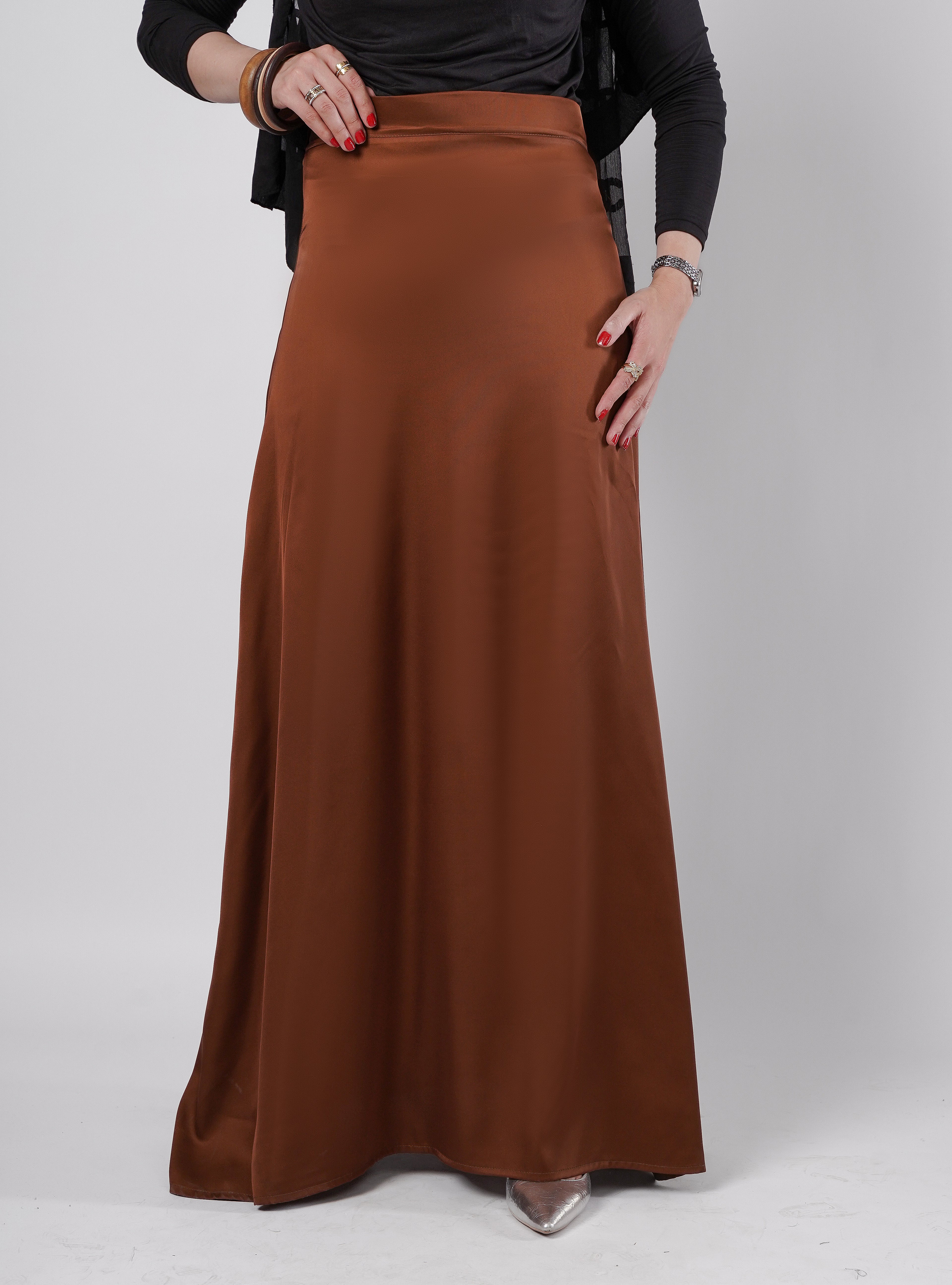 Sundus — Satin Skirt