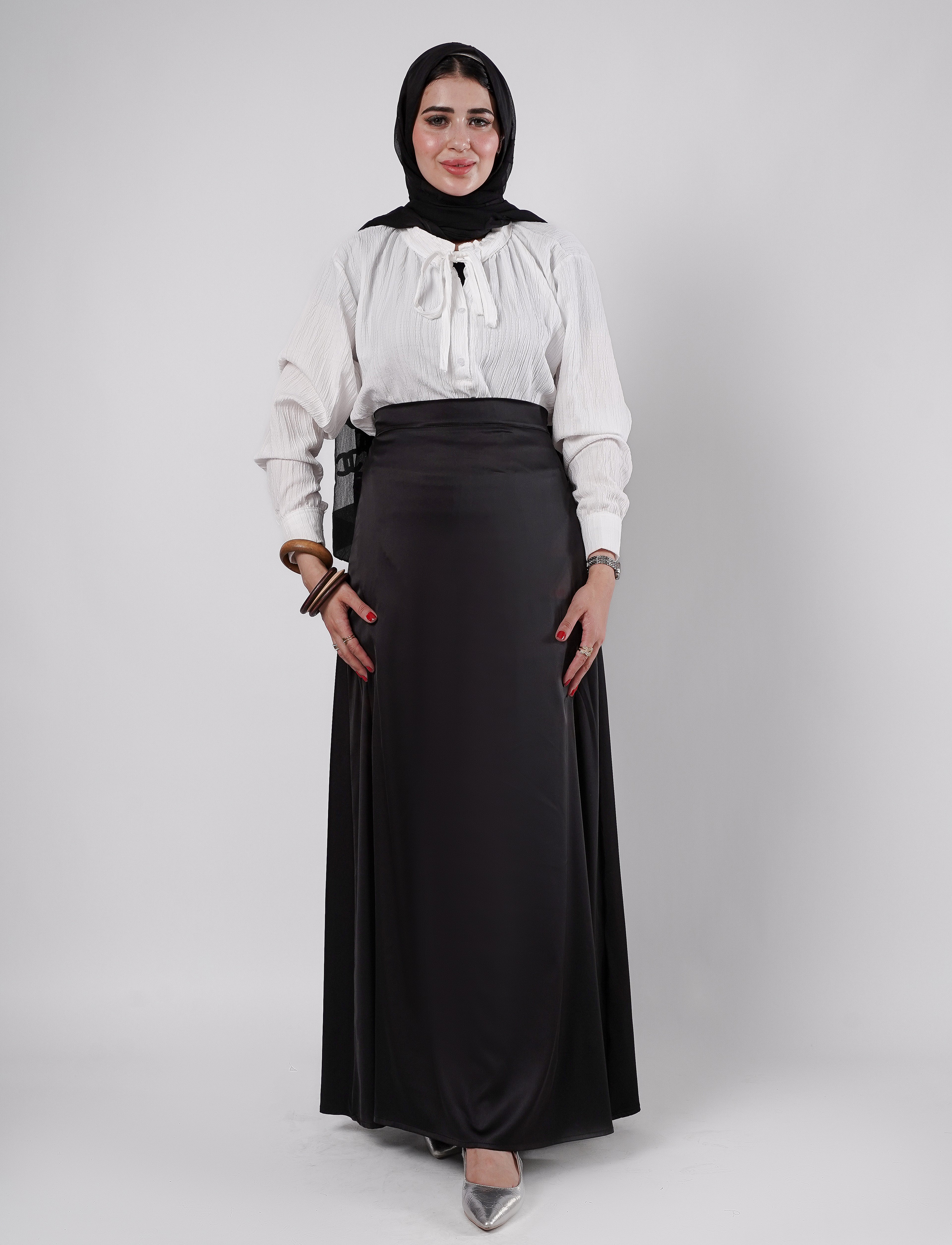 Sundus — Satin Skirt