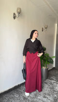 Burgundy Skirt