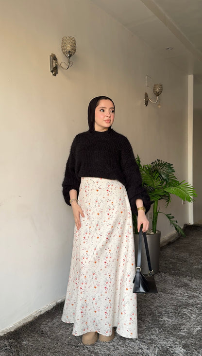 Floral skirt