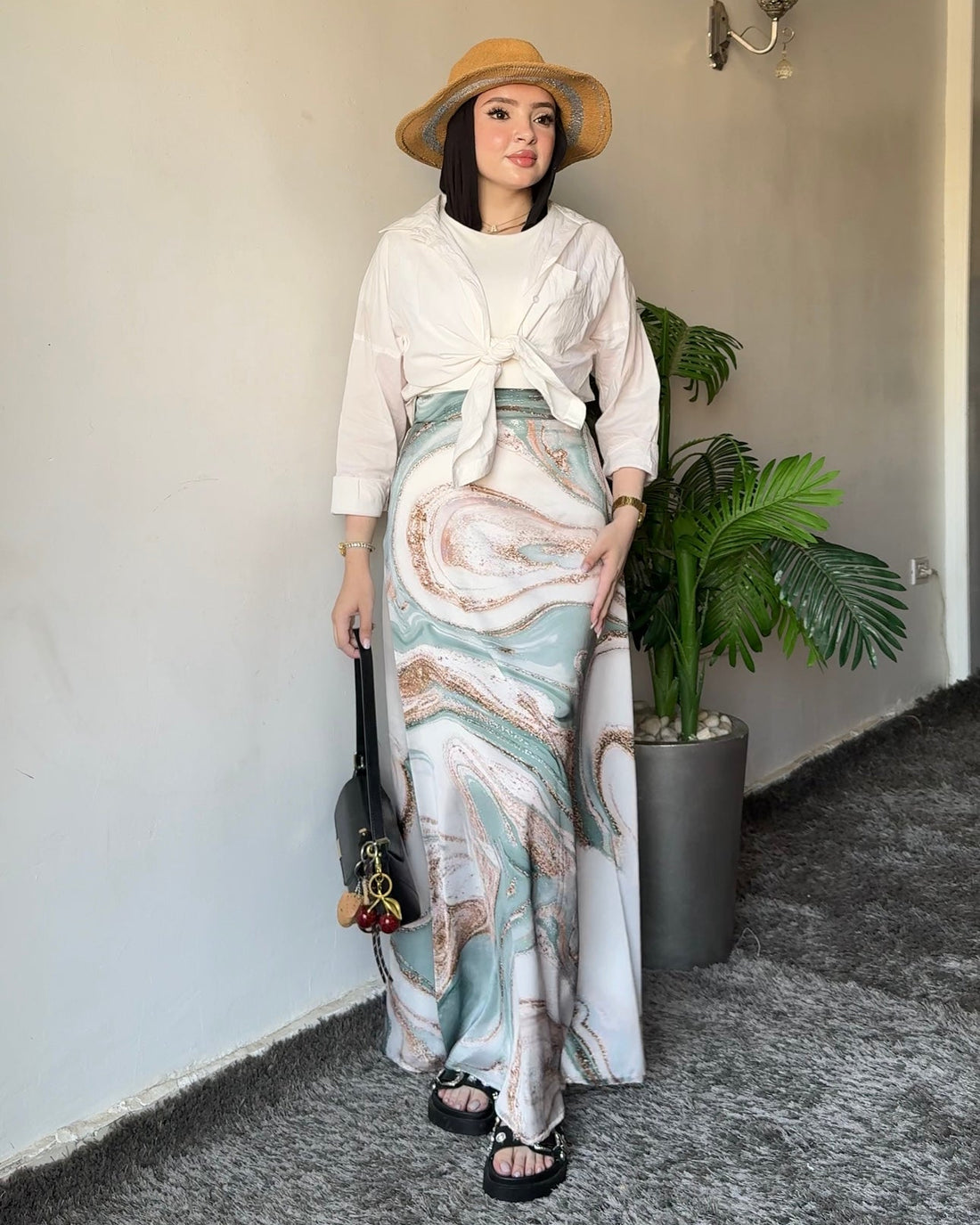 Marble skirt