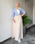 A line Beige Skirt