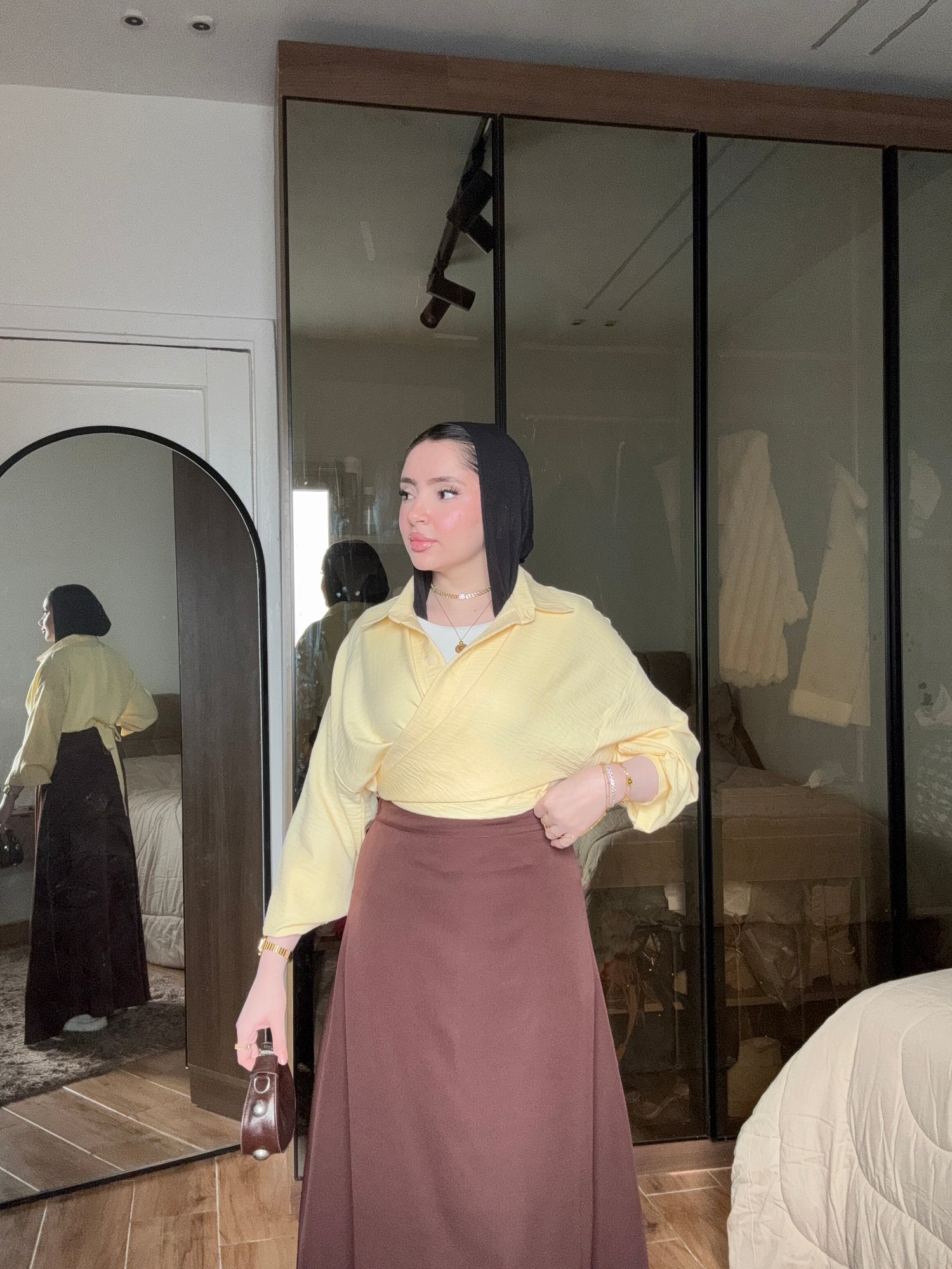 Brown Skirt