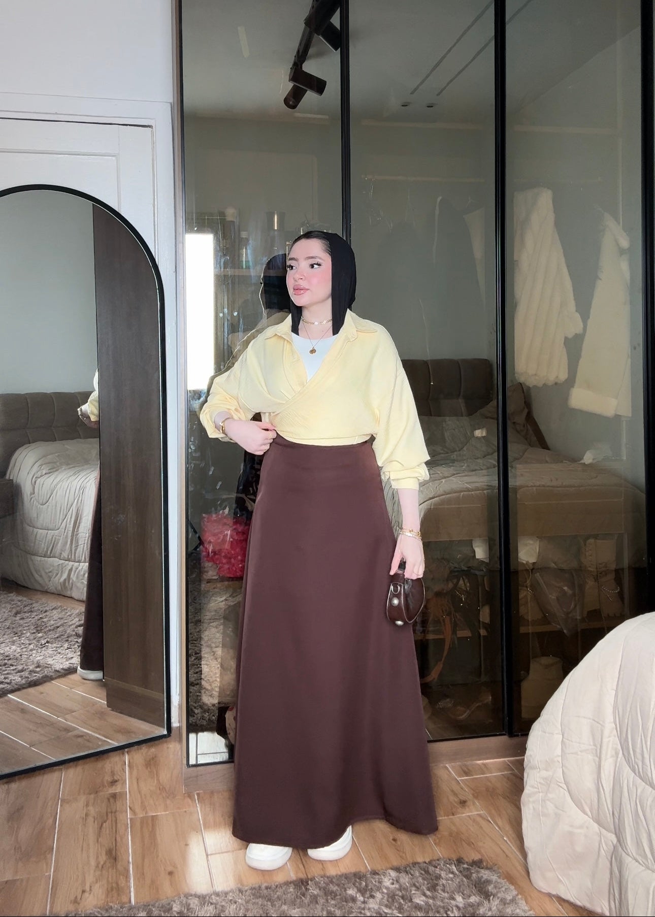 Brown Skirt