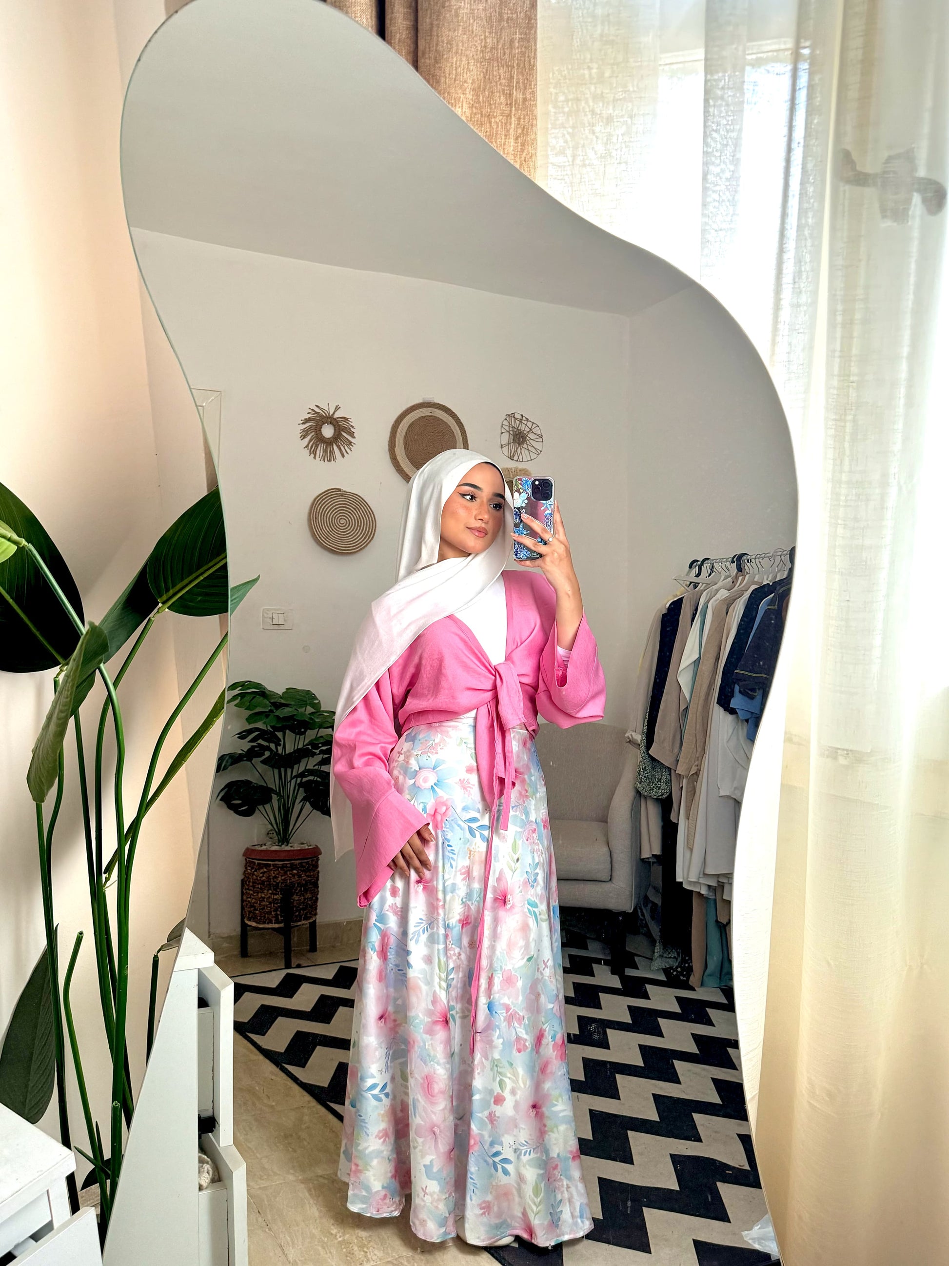 سكيرت باستيل - بينك